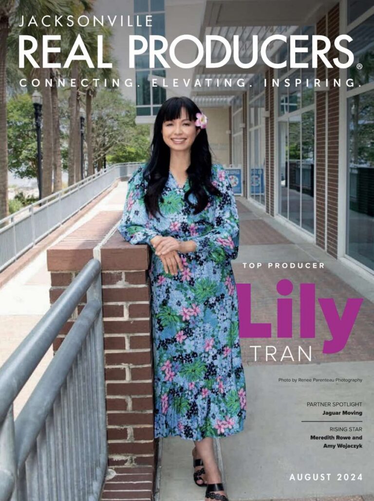 Jacksonville Real Producers — Cover — Top Producer, August 2024